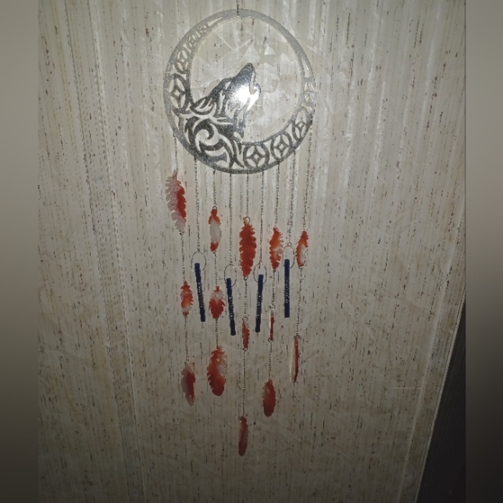 Home made resin molded windchime